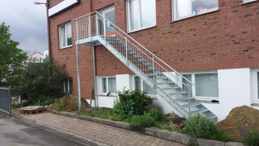 Treppen und Handläufe